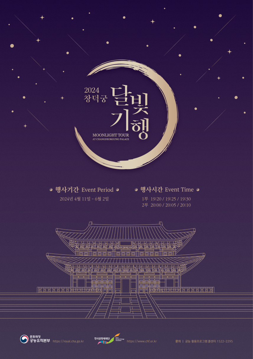 봄밤, 창덕궁에서의 특별한 달빛산책
