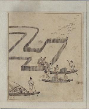 고기잡이, 《단원 풍속도첩》( 漁場,《檀園風俗圖帖》 ) 이미지