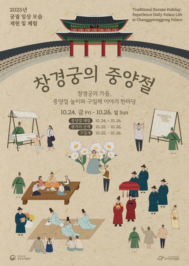 중양절(음력 9.9.) 세시풍속으로 보는 궁궐 일상 모습