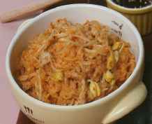 콩나물김치밥 이미지